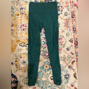 SculpKnit Leggings Activewear - Deep Sea Green (S)